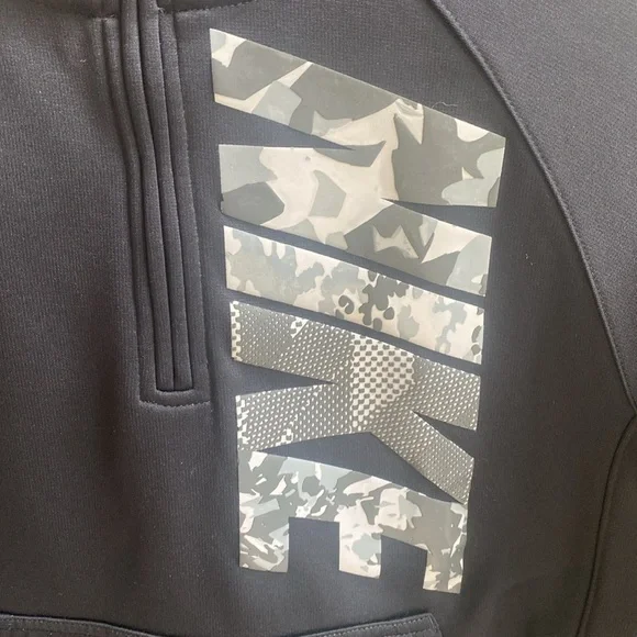 Kids M Nike Kids Pullover Zip Hoody - Picture 4 of 9